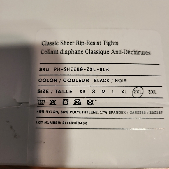 Sheertex Classic Rip Resist Tights - Picture 3 of 4